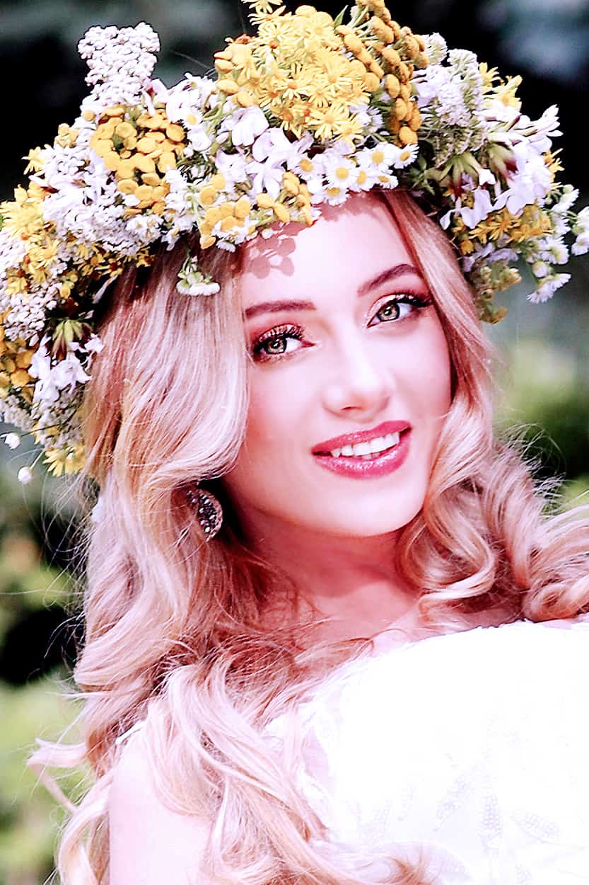 portret młodej kobiety